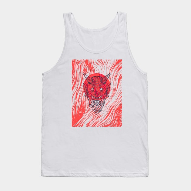 Demon red Tank Top by Torschlusspanik